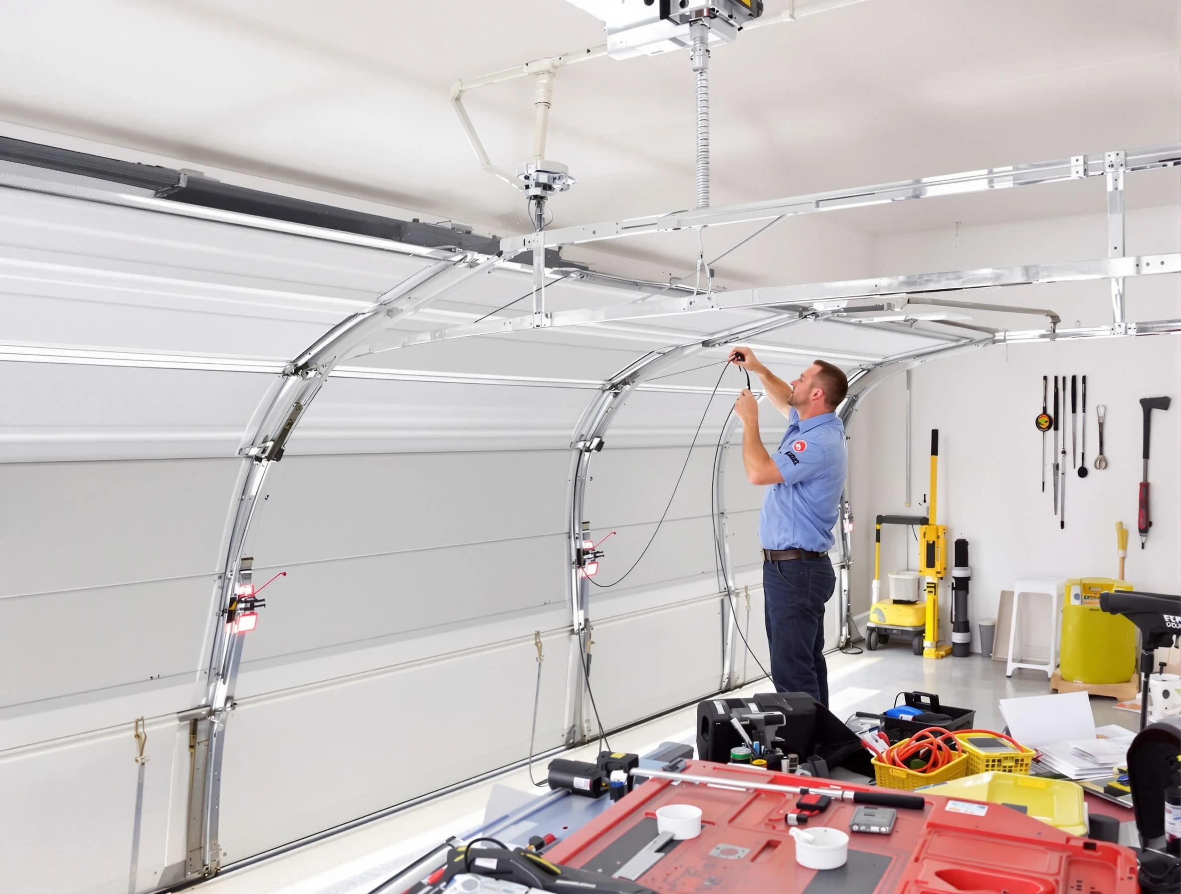 Garage door cable repair service by McCandless Garage Door Repair in McCandless