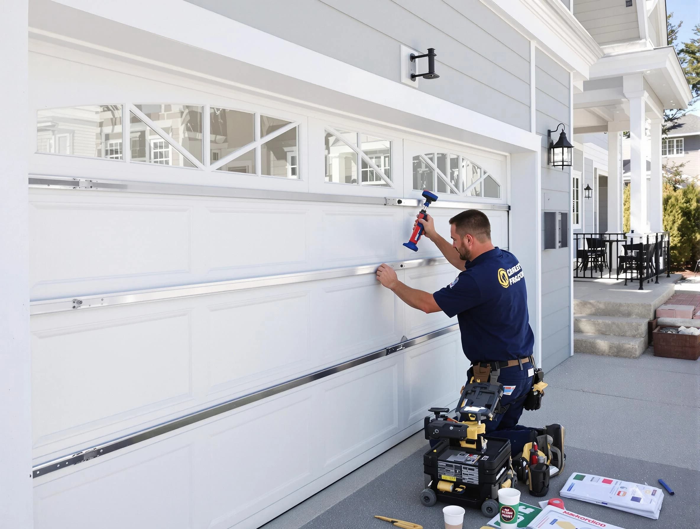 Professional garage door installation by McCandless Garage Door Repair in McCandless