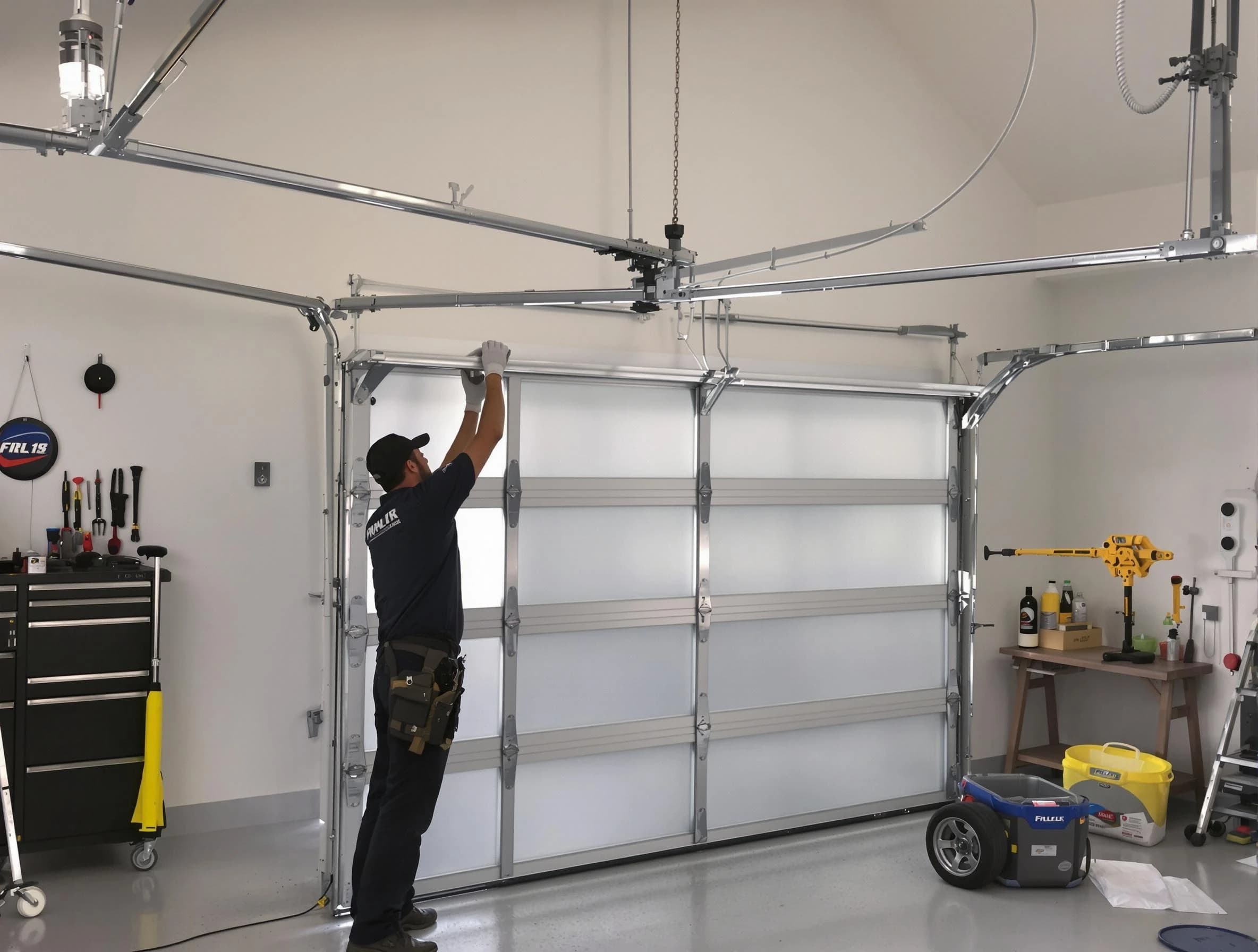 McCandless Garage Door Repair certified team performing precision garage door installation in McCandless