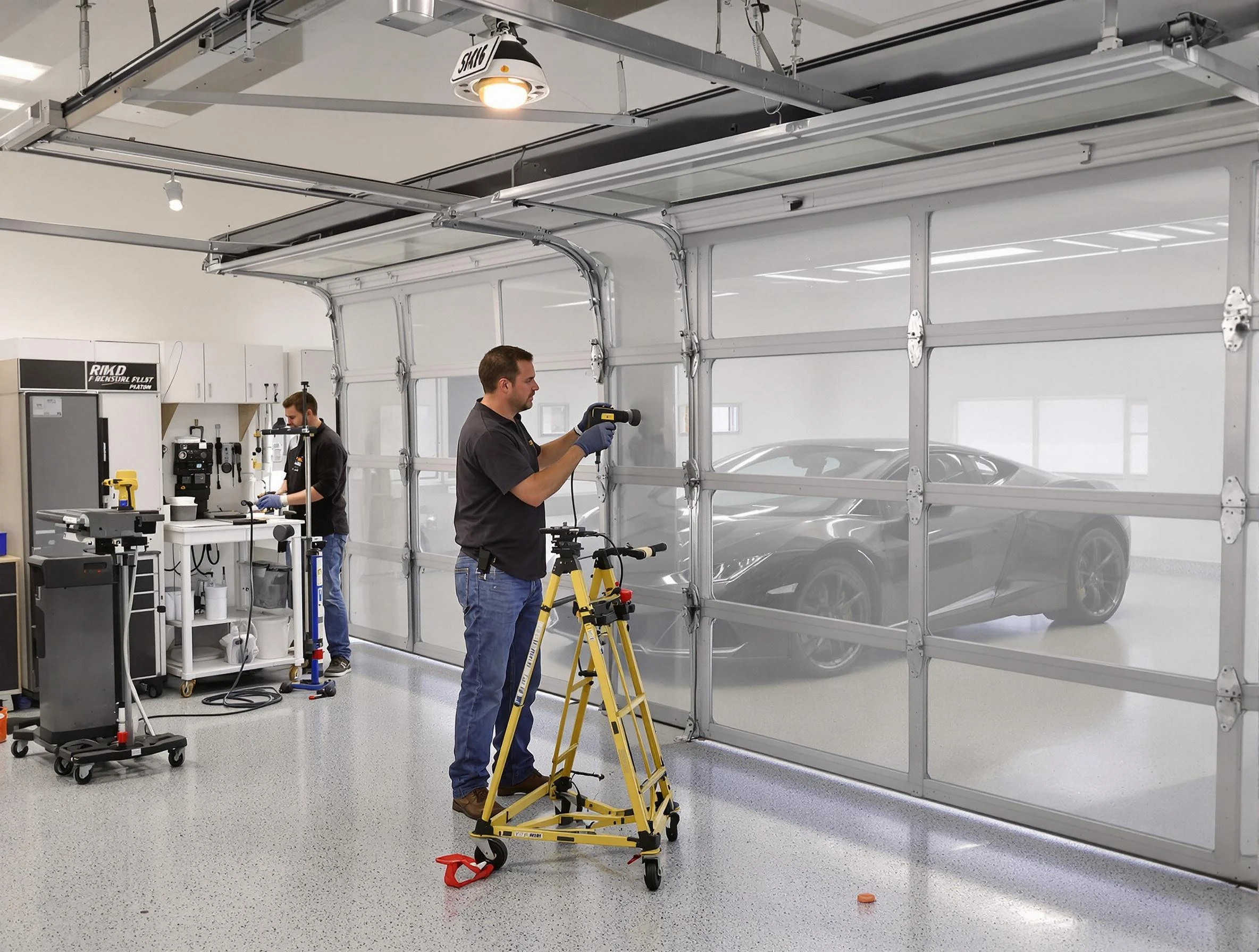 Garage Door Dents Repair in McCandless