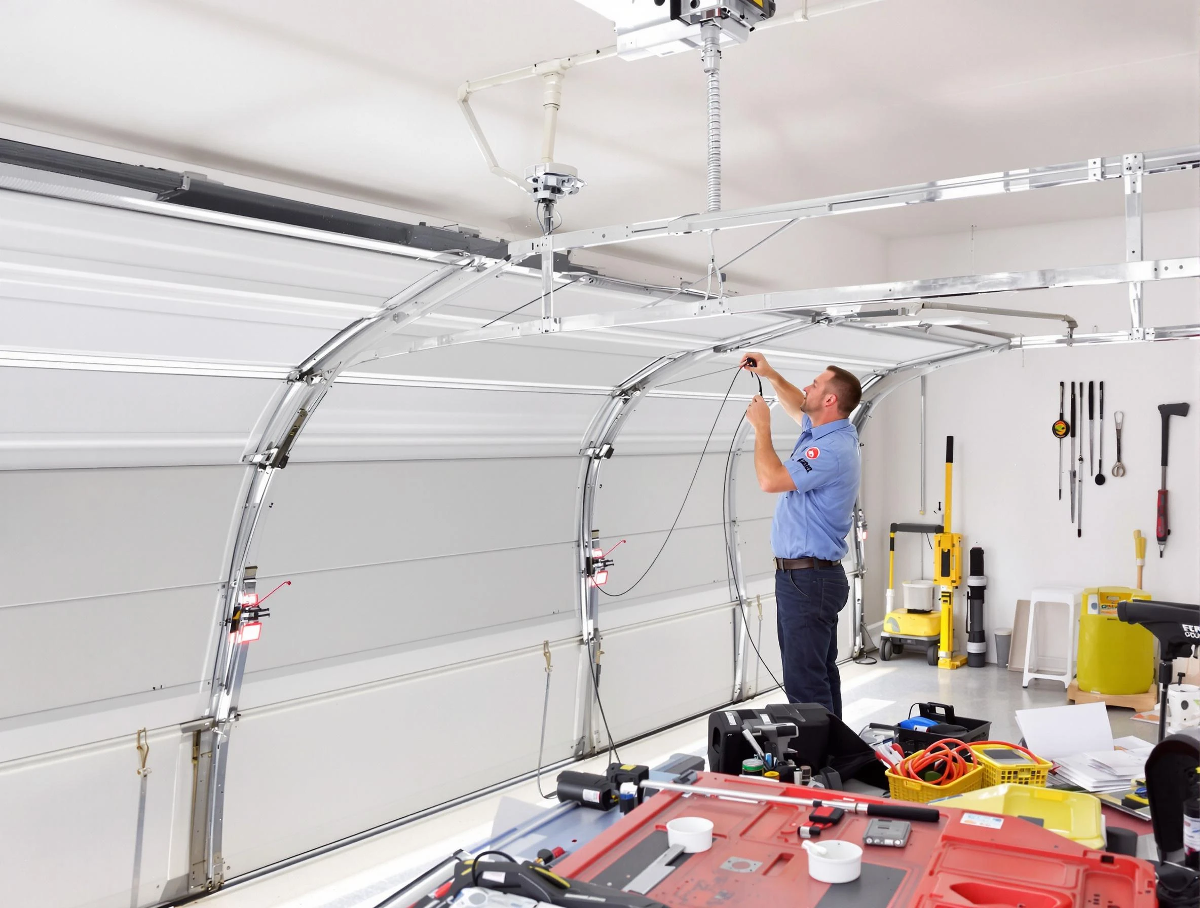 Garage door cable repair service by McCandless Garage Door Repair in McCandless