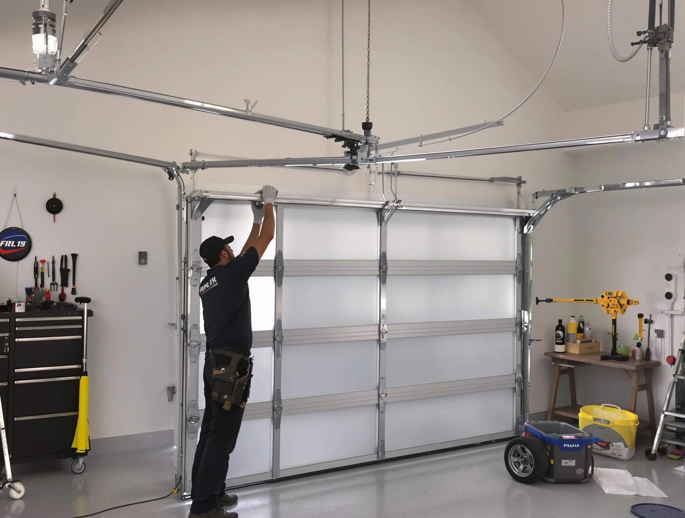 McCandless Garage Door Repair certified team performing precision garage door installation in McCandless